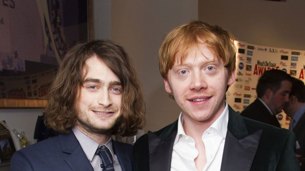 Daniel Radcliffe and Rupert Grint at the What's On Awards
