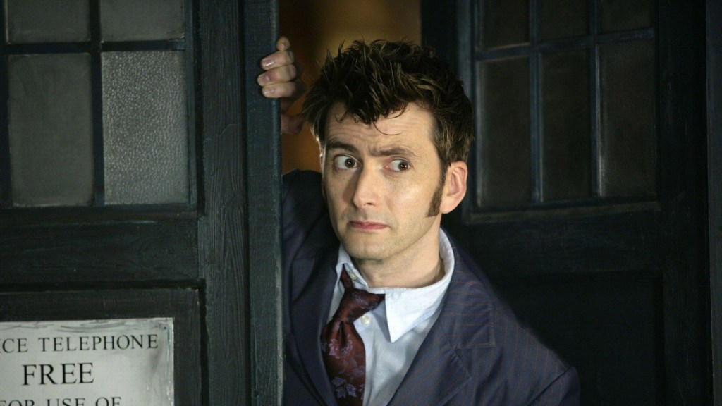 David Tennant as the Doctor