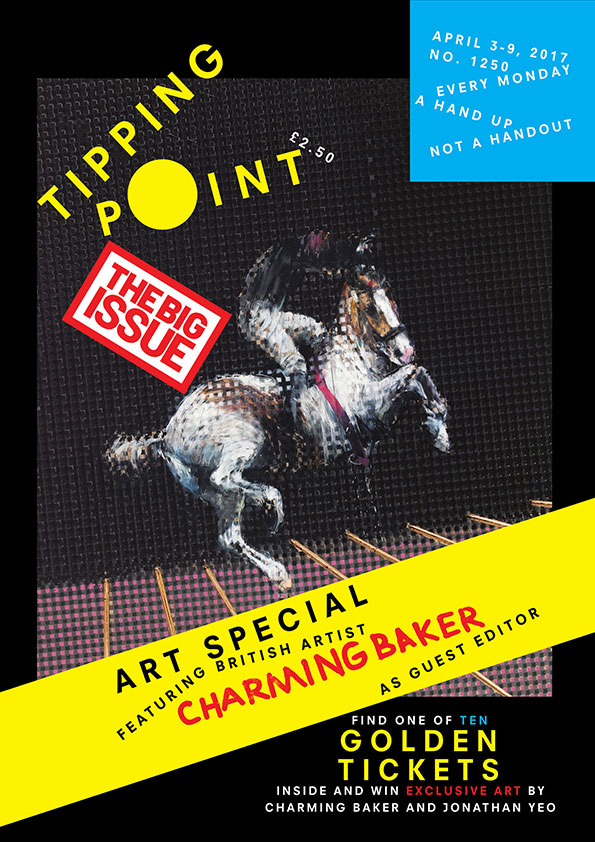 Tipping point. An art special featuring British artist Charming Baker as guest editor