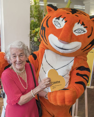 Judith Kerr and tiger