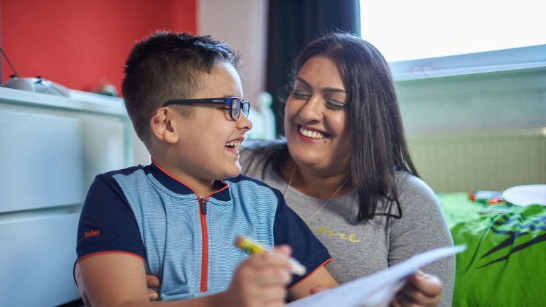 Shazia Javaid and Aaryan Read Write Count campaign