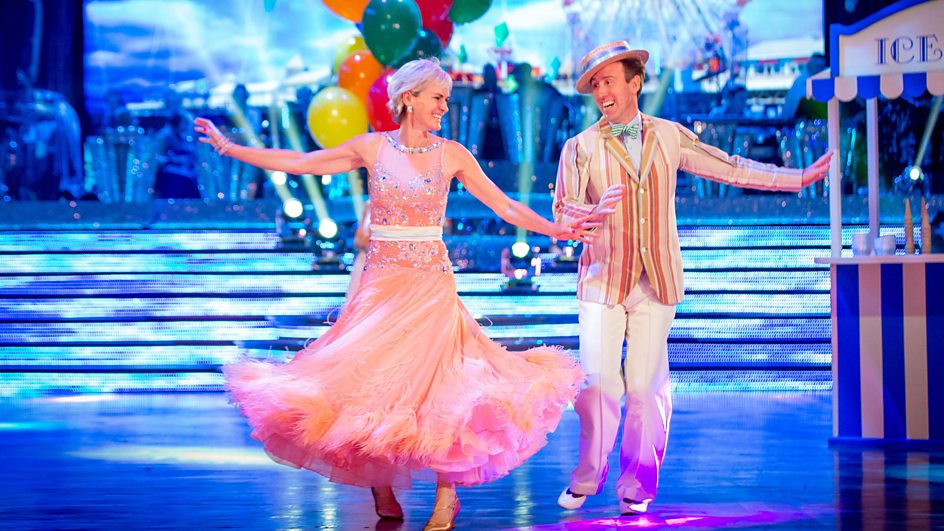 Judy Murray appears on Strictly Come Dancing