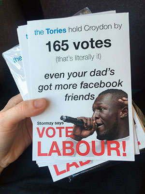 Stormzy leaflet