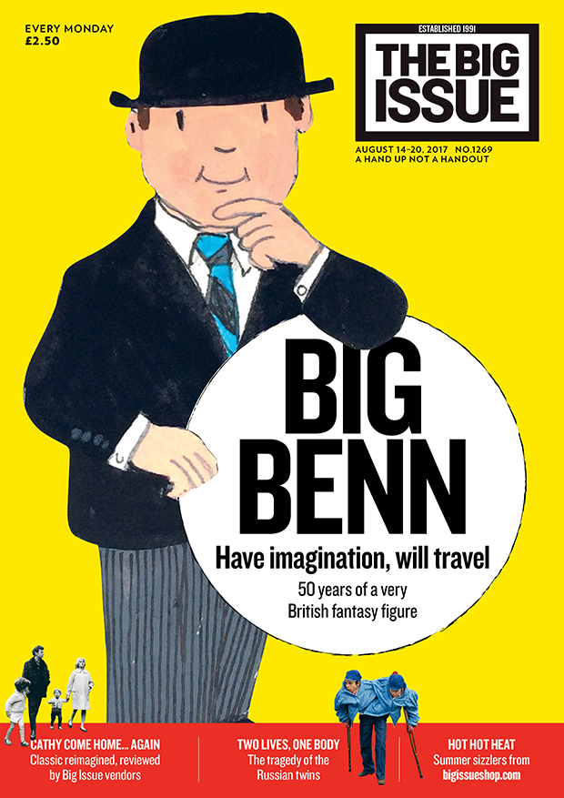 Big Benn – 50 years of a very British fantasy figure.