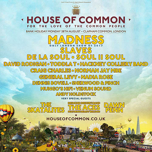 House of Common flyer