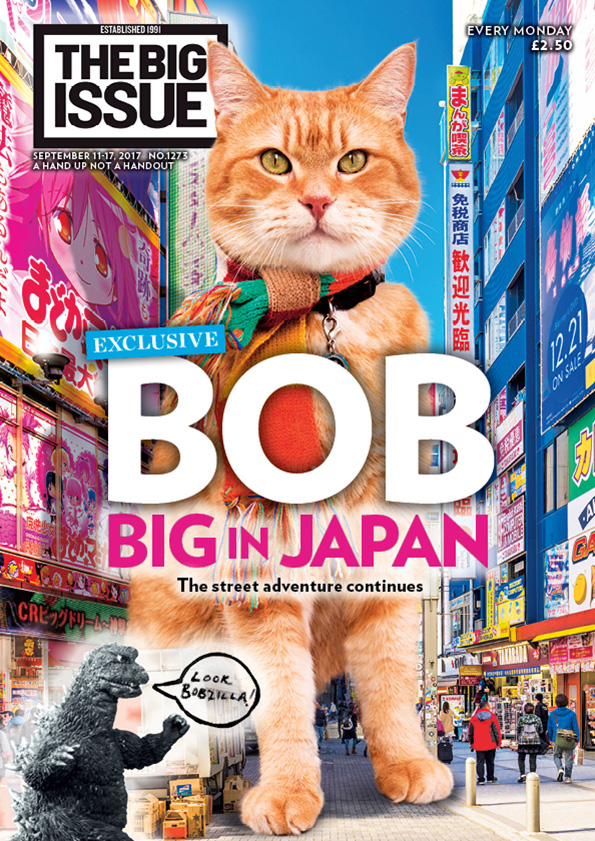 Street Cat Bob: Big in Japan! The adventure continues…