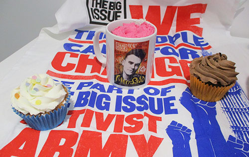 Big Issue mug and tea towel