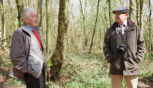 Dennis Skinner and his brother in Dennis Skinner: Nature Of The Beast