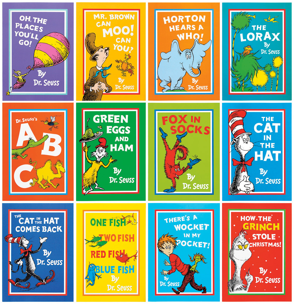 Dr. Seuss books