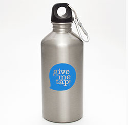 GiveMeTap water bottle