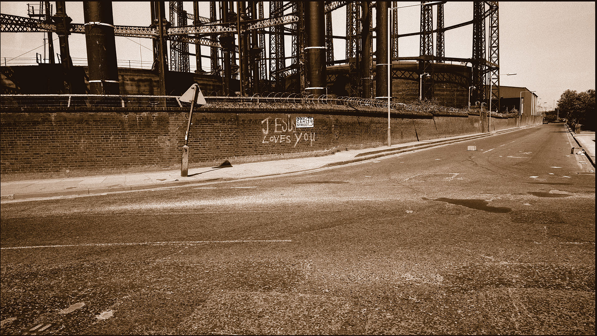 King's Cross Camley Street 1998 David Bailey