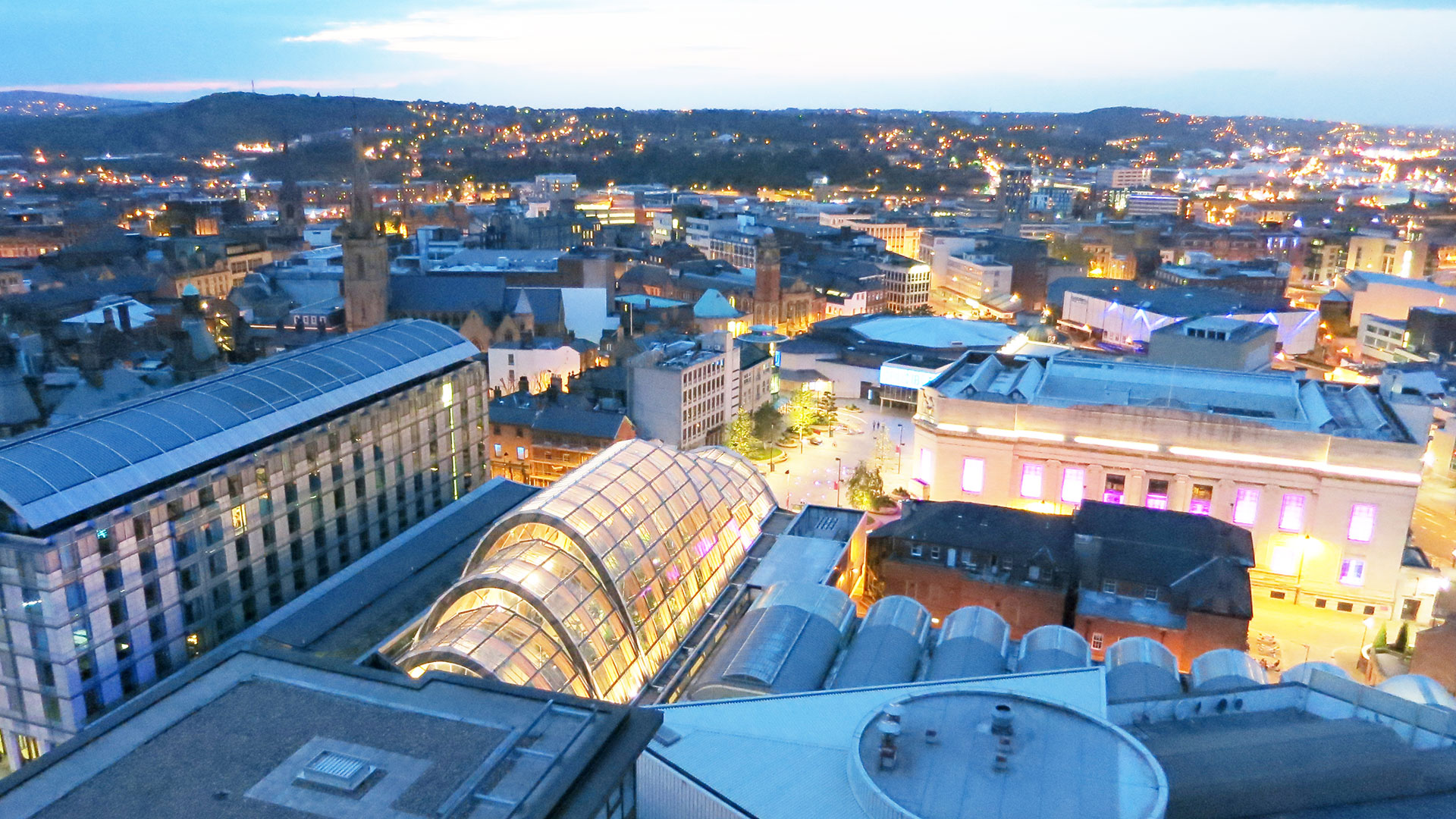 Sheffield skyline