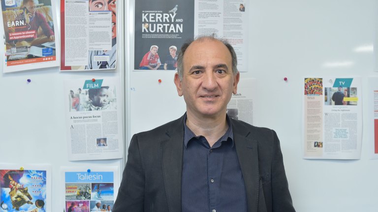 Armando Iannucci at The Big Issue