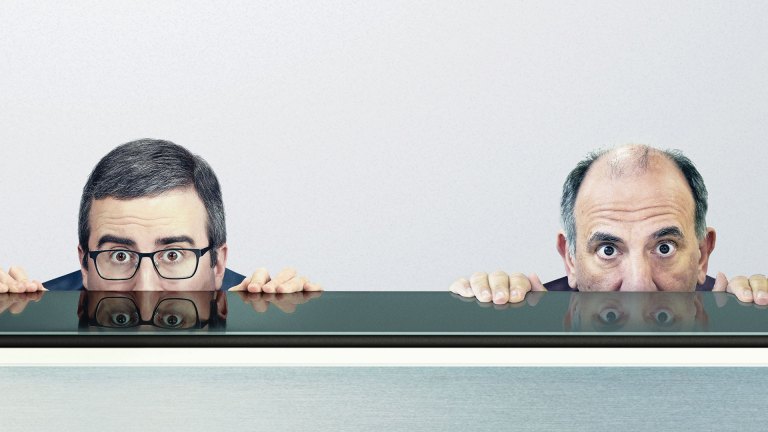 John Oliver and Armando Iannucci