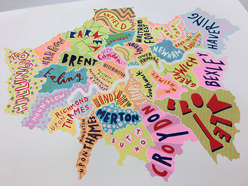 London Boroughs by Jessica Wilson