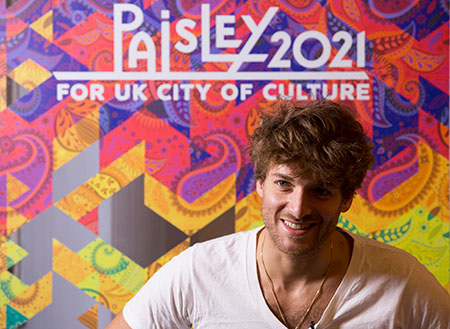 Paolo Nutini supports Paisley's bid to be UK City of Culture 2021