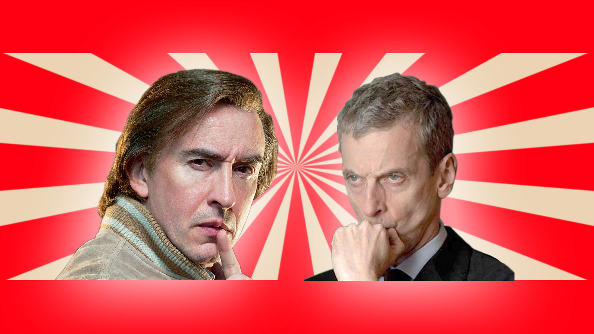 Alan Partridge and Malcolm Tucker