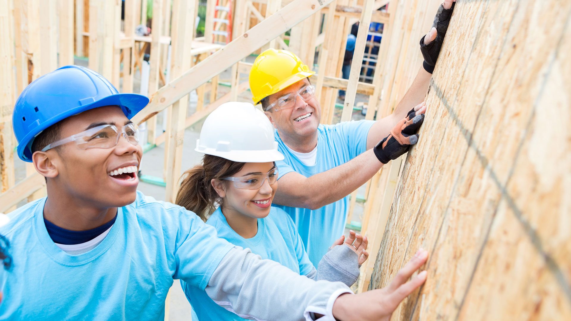 Social bonds building a house