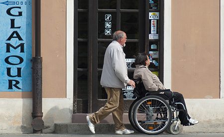 Wheelchair user