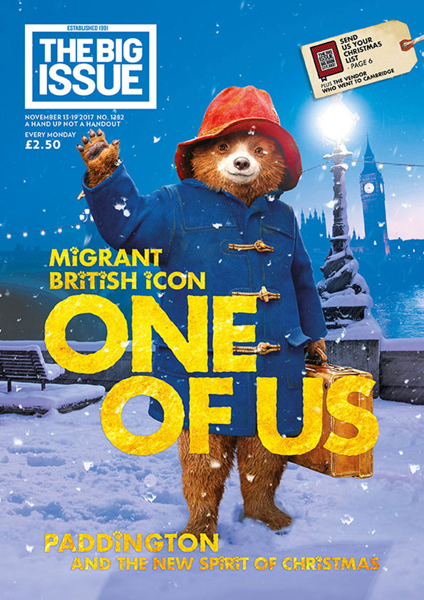 Migrant, British icon, one of us: Paddington and the new spirit of Christmas