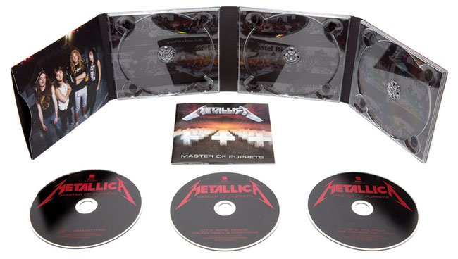 Metallica Master Of Puppets reissue CD