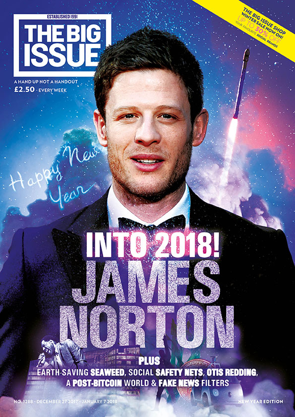 Into 2018! James Norton