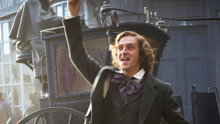 Dan Stevens in The Man Who Invented Christmas