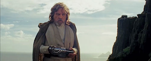 Mark Hamill as Luke Skywalker in Star Wars: The Last Jedi