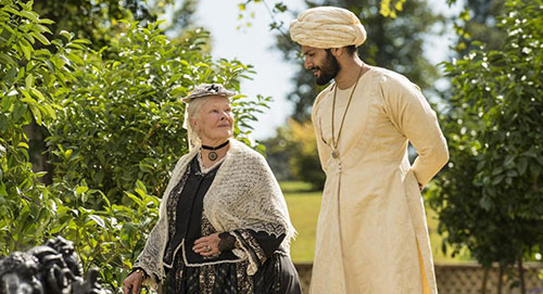 Judi Dench and Ali Fazal in Victoria Abdul