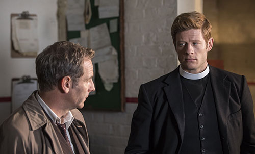 James Norton and Robson Green in Grantchester