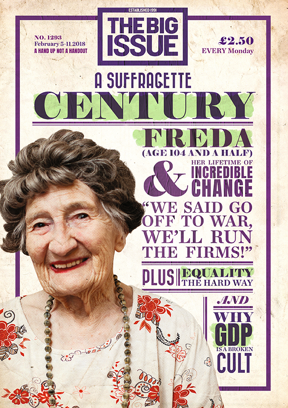 A suffragette century: Freda and her lifetime of incredible change