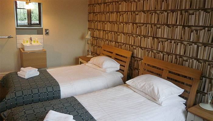 Gladstone's Library bedroom