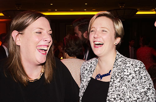 Jess Phillips and fellow Labour MP Stella Creasy