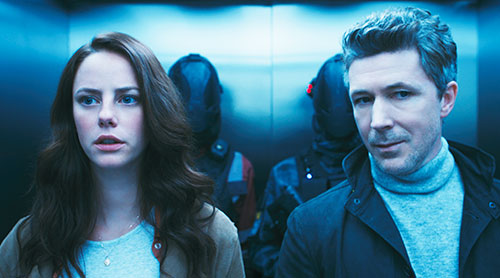 Kaya Scodelario and Aidan Gillen in Maze Runner: The Death Cure