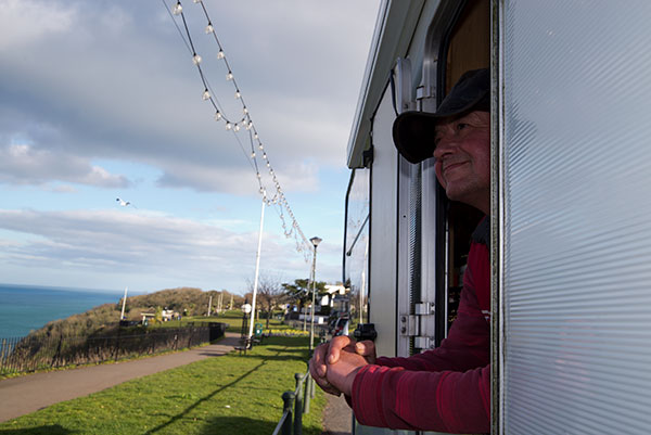 Graham Churchill camper van