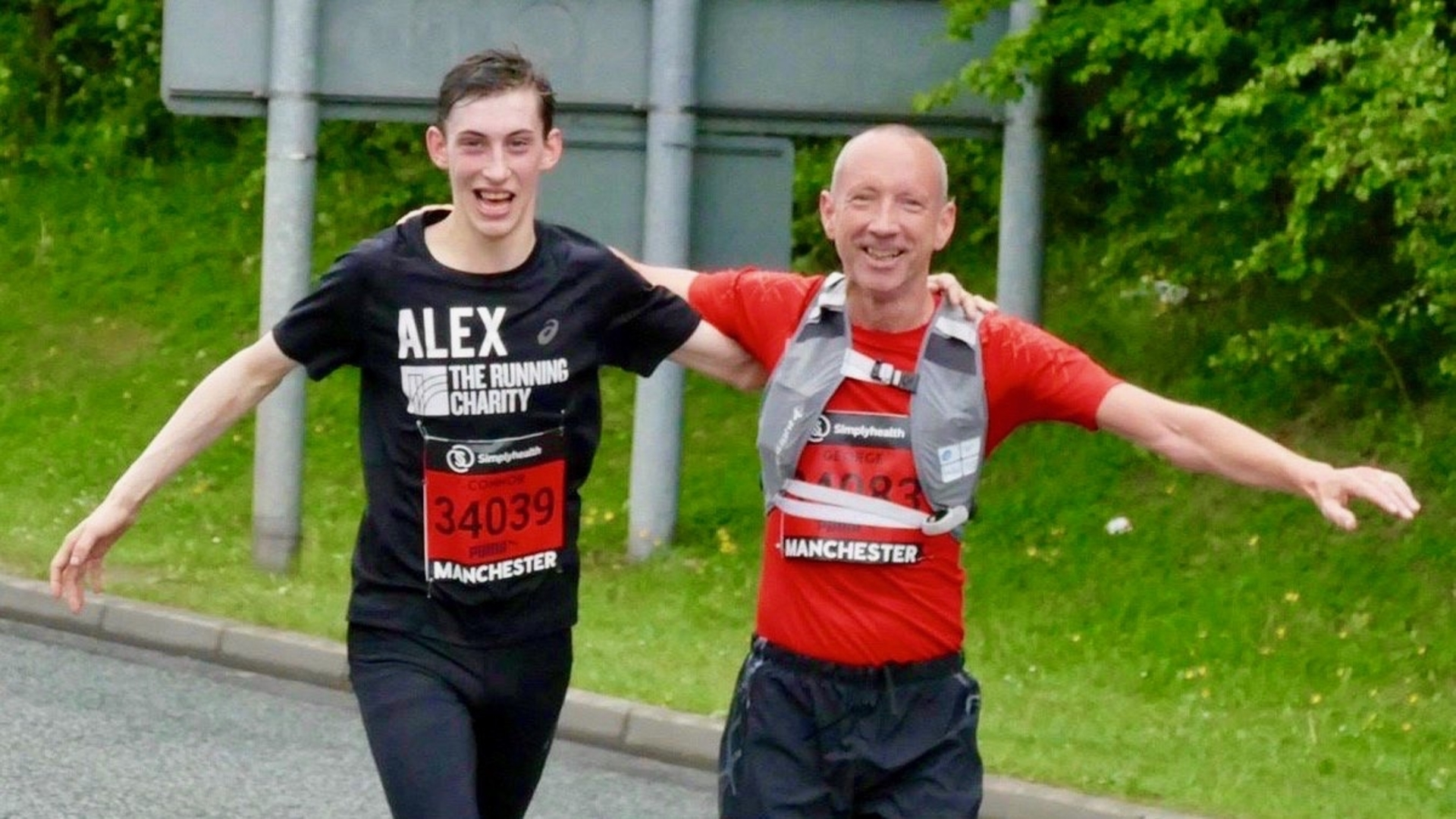 Alex and George from The Running Charity
