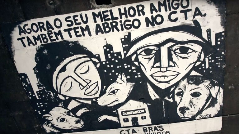 Sao Paulo homeless street art