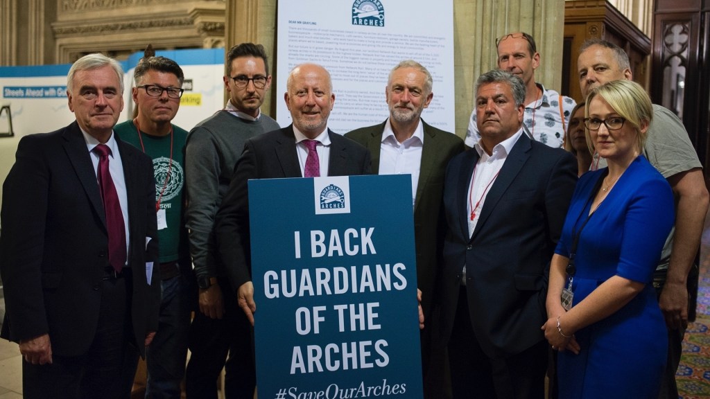 Guardians of the Arches event at Westminster