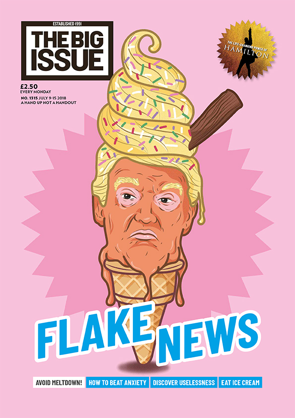 Flake News: Avoid meltdown! Beat Anxiety! Discover Uselessness! Eat Ice Cream!