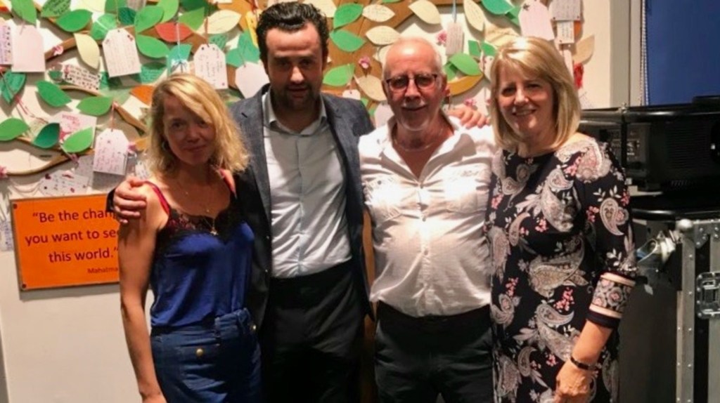 Anna Maxwell Martin, Daniel Mays, Colin and Wendy Parry