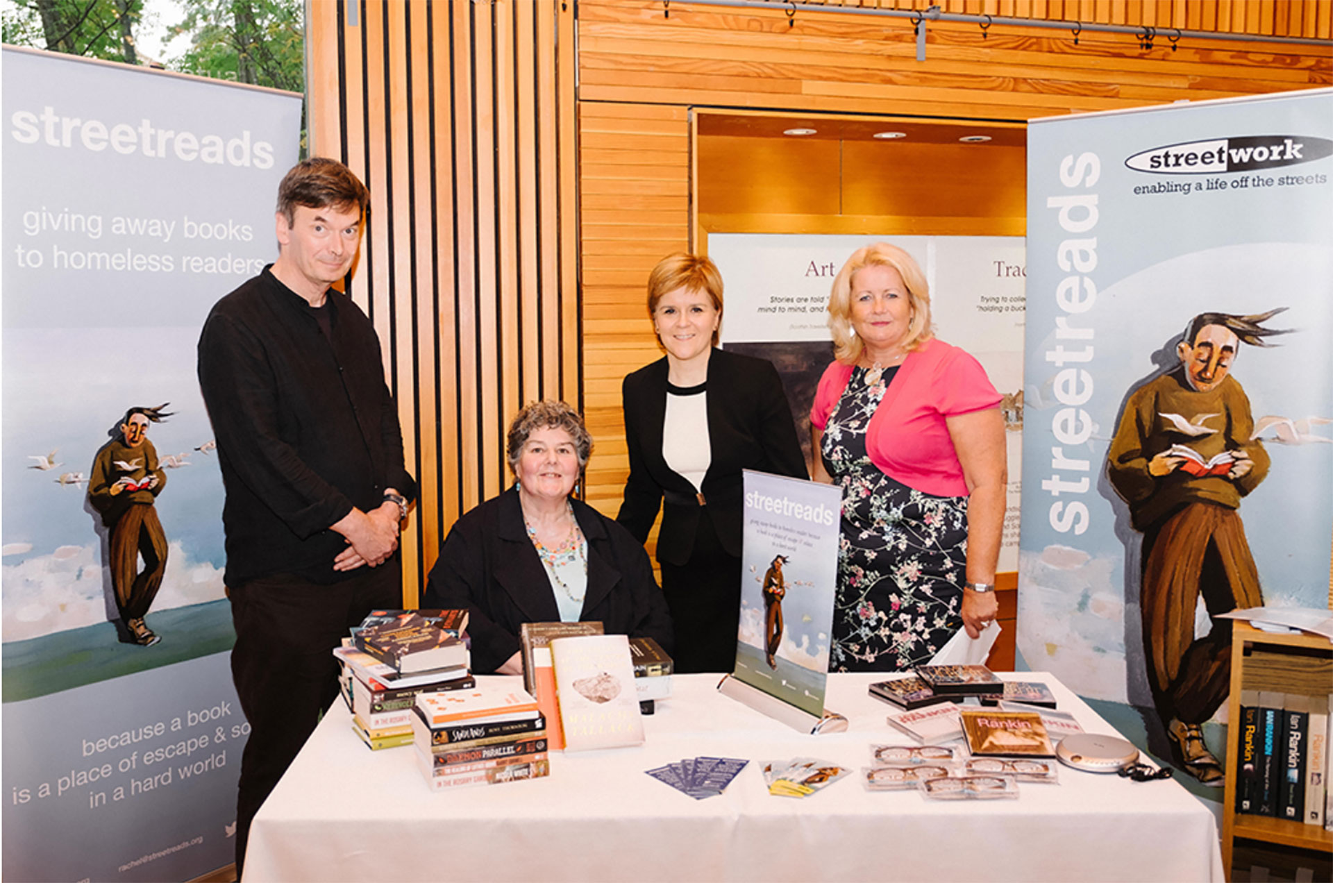 Ian Rankin Nicola Sturgeon Streetreads