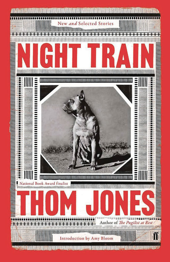 1332 Book jacket, Night train, Thom Jones