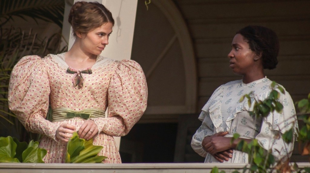 The Long Song - BBC1 - Hayley Atwell and Tamara Lawrance