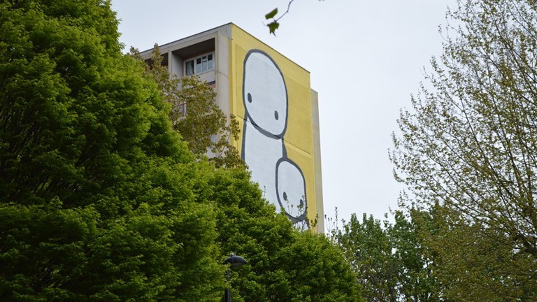 Stik's Big Mother mural