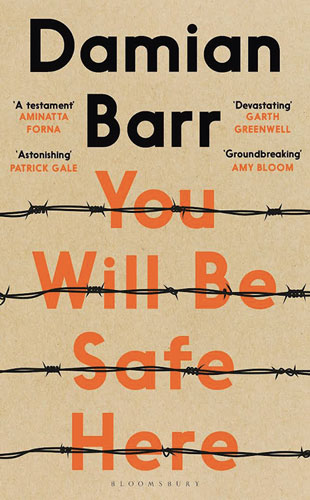 You Will Be Safe Here, Damian Barr, book jacket