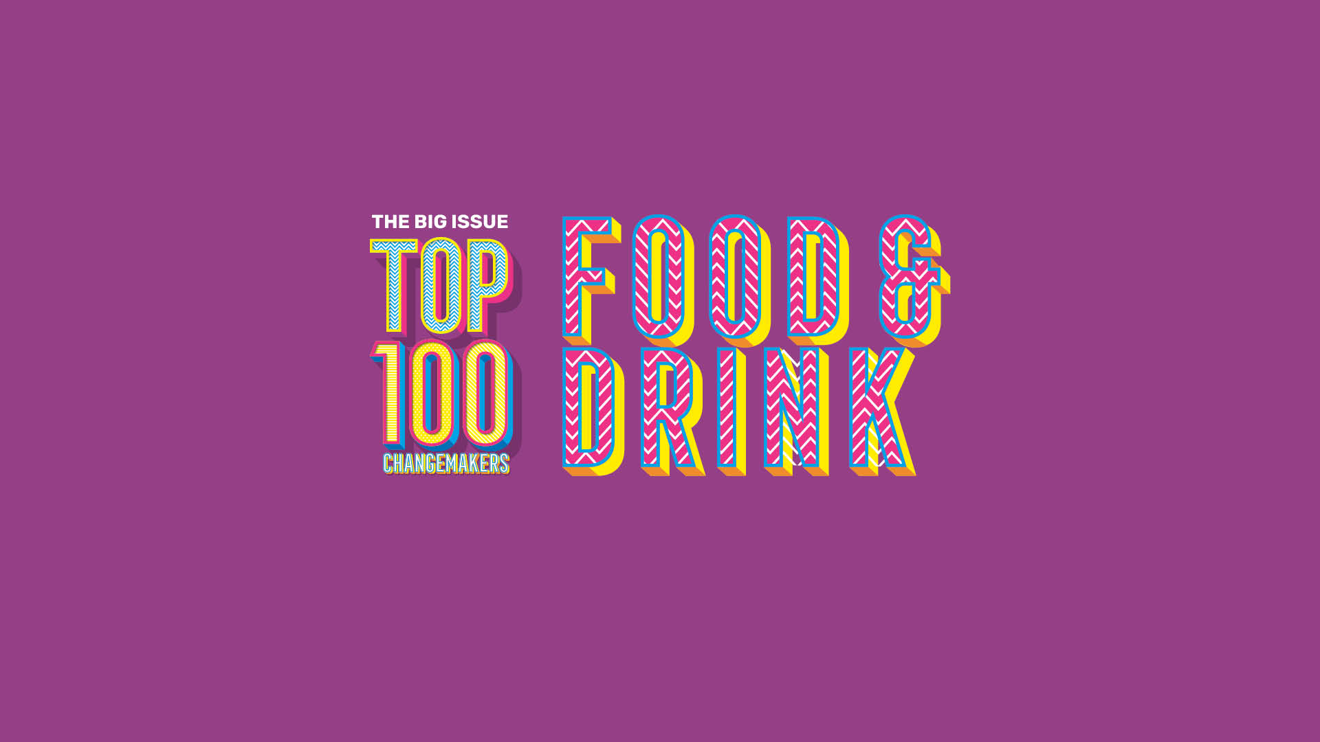 The Big Issue Top 100 Changemakers 2019: Food and Drink