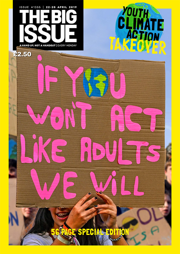 'If you won't act like adults, we will': The Big Issue's Youth Climate Action Takeover