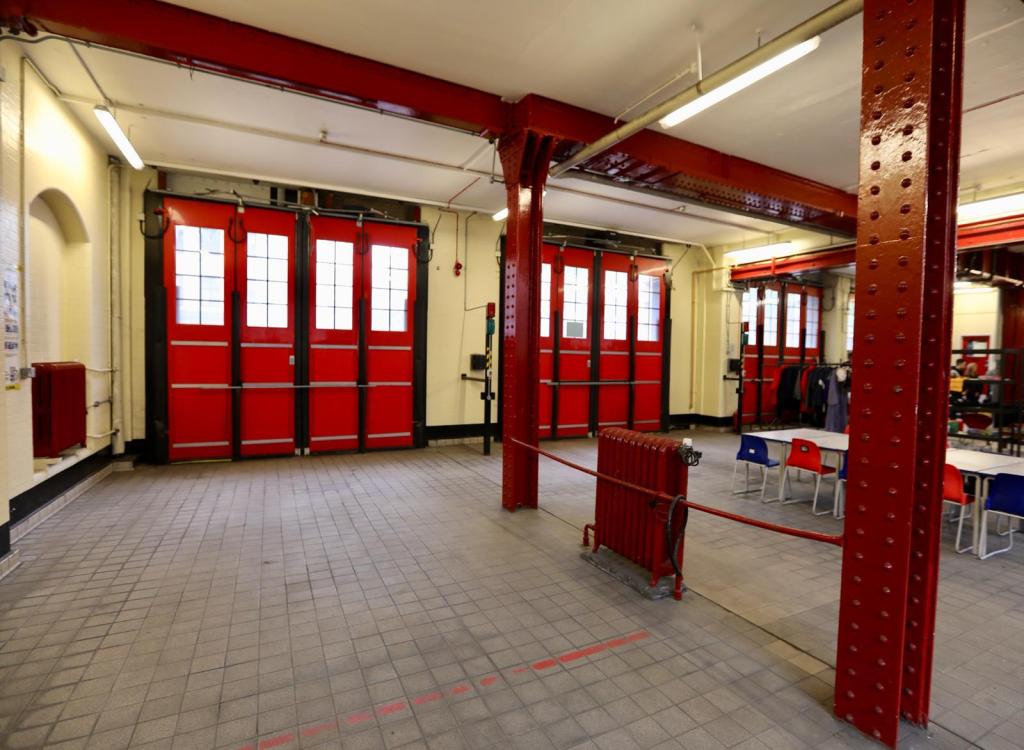 the outside project Clerkenwell fire station