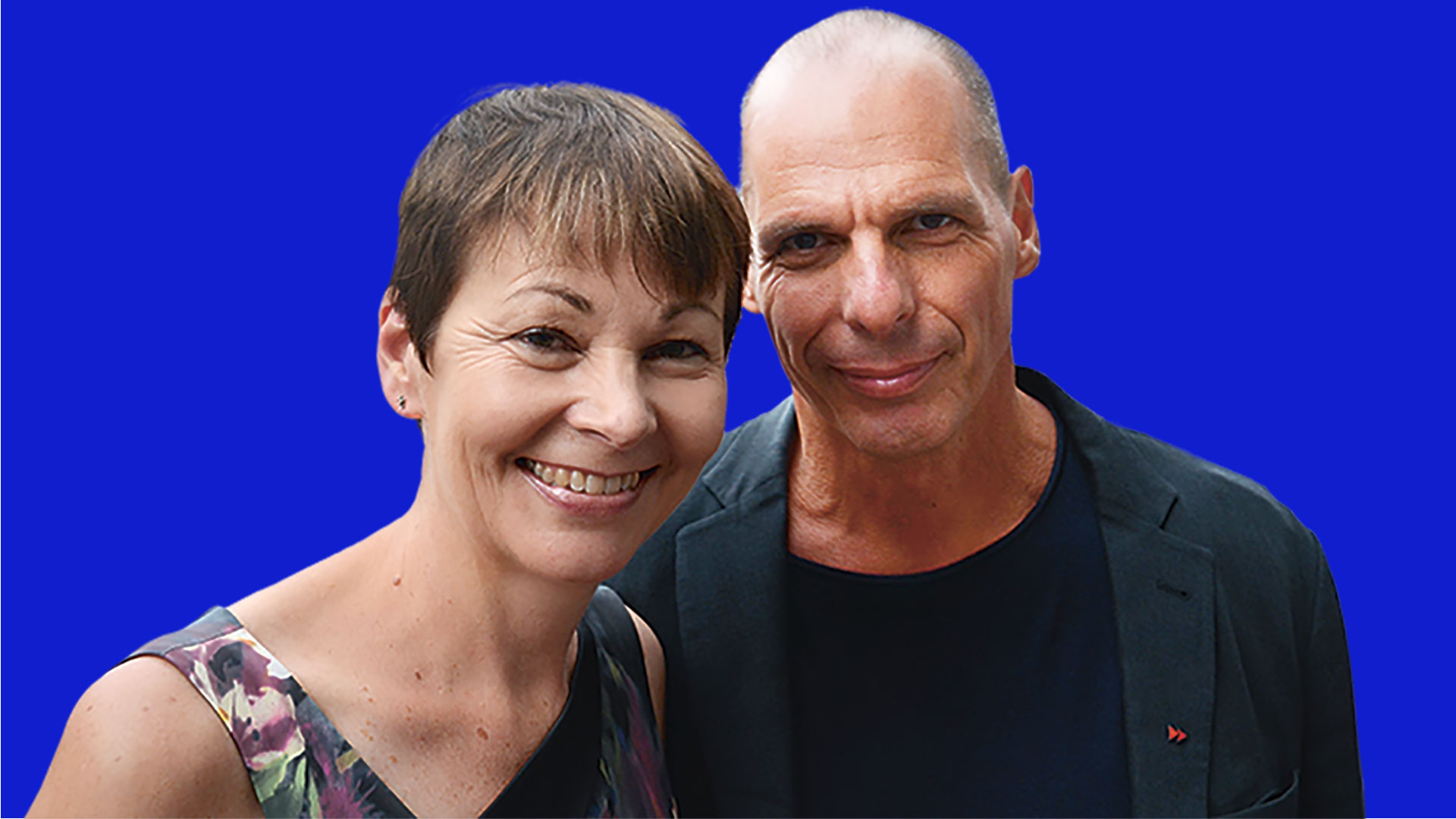 Caroline Lucas Yanis Varoufakis