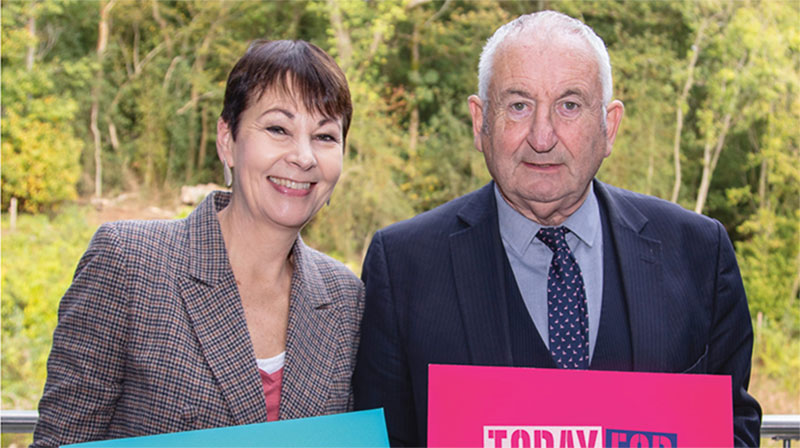 Caroline Lucas John Bird